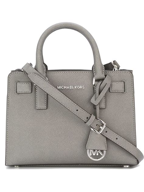 michael kors dillon grey tote bag|Michael Kors large monogram tote.